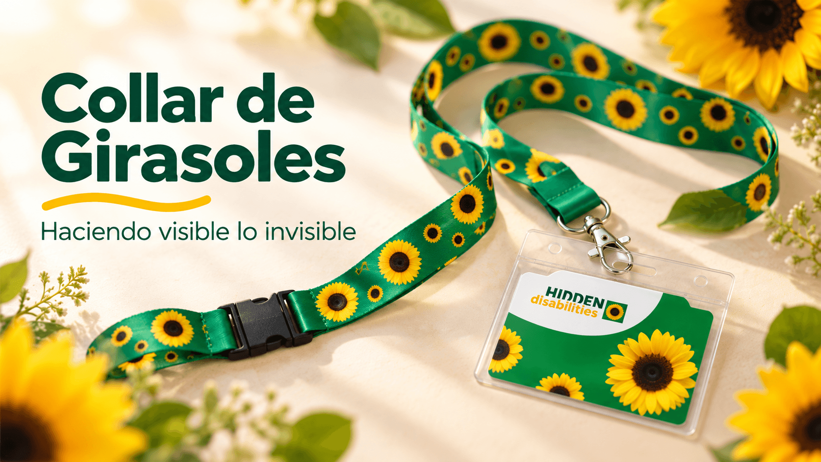 Collar de Girasoles: una herramienta para visibilizar discapacidades no visibles